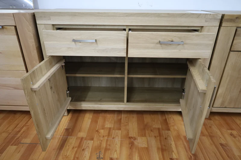 Kommode + Front Massivholz + großer Stauraum