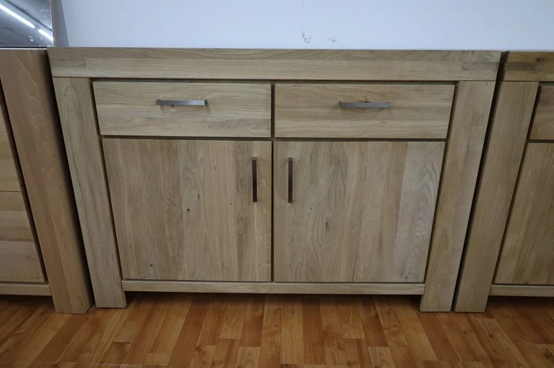Kommode + Front Massivholz + großer Stauraum