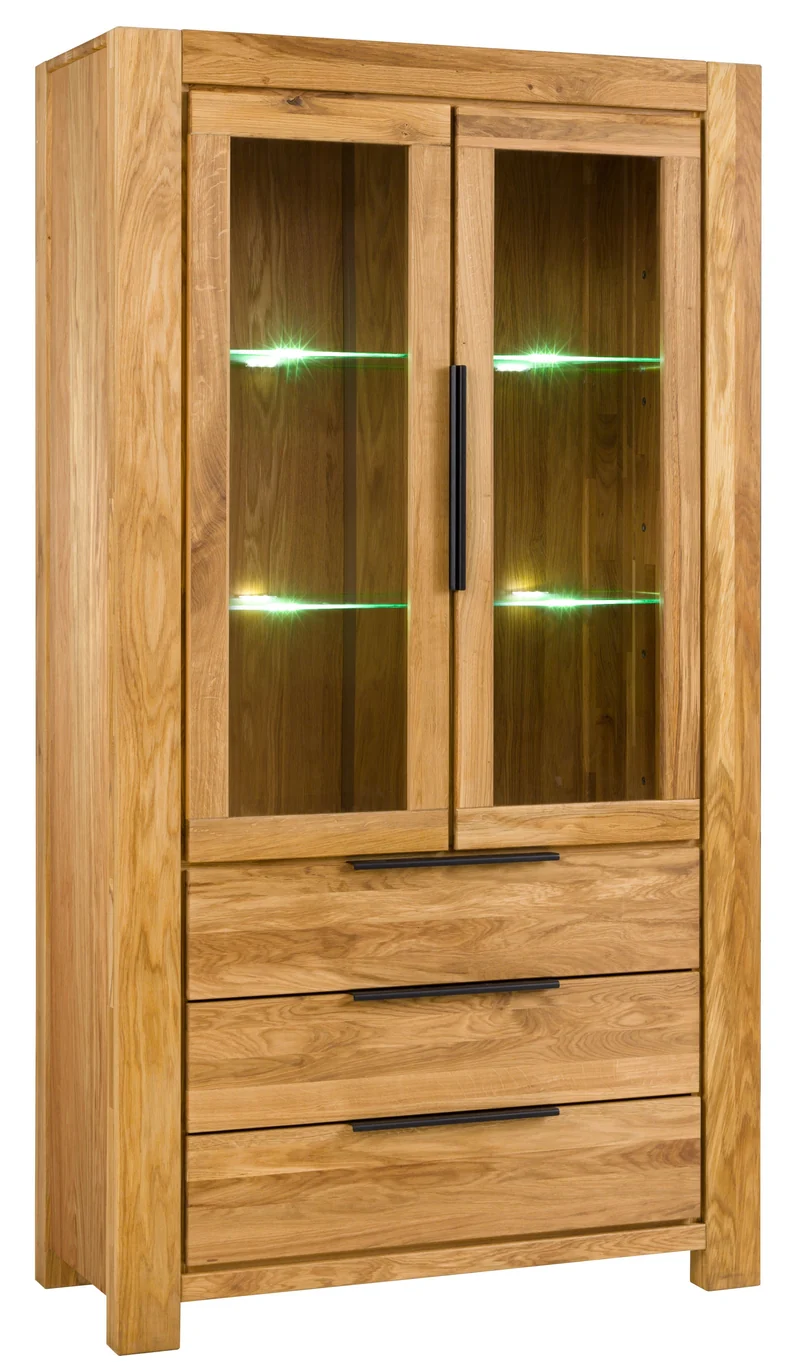 Couchtisch Highboard Vitine -> Massivholz Eiche