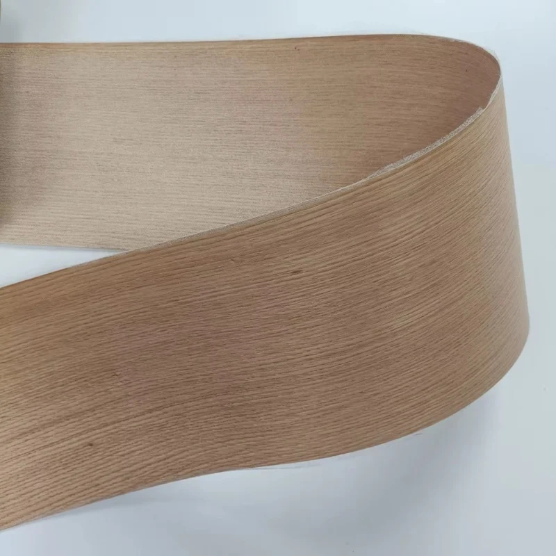 Vorgeklebtes Furnierblatt aus Rot-Eichenholz™ | Echtholz-Furnier für Herzprojekte