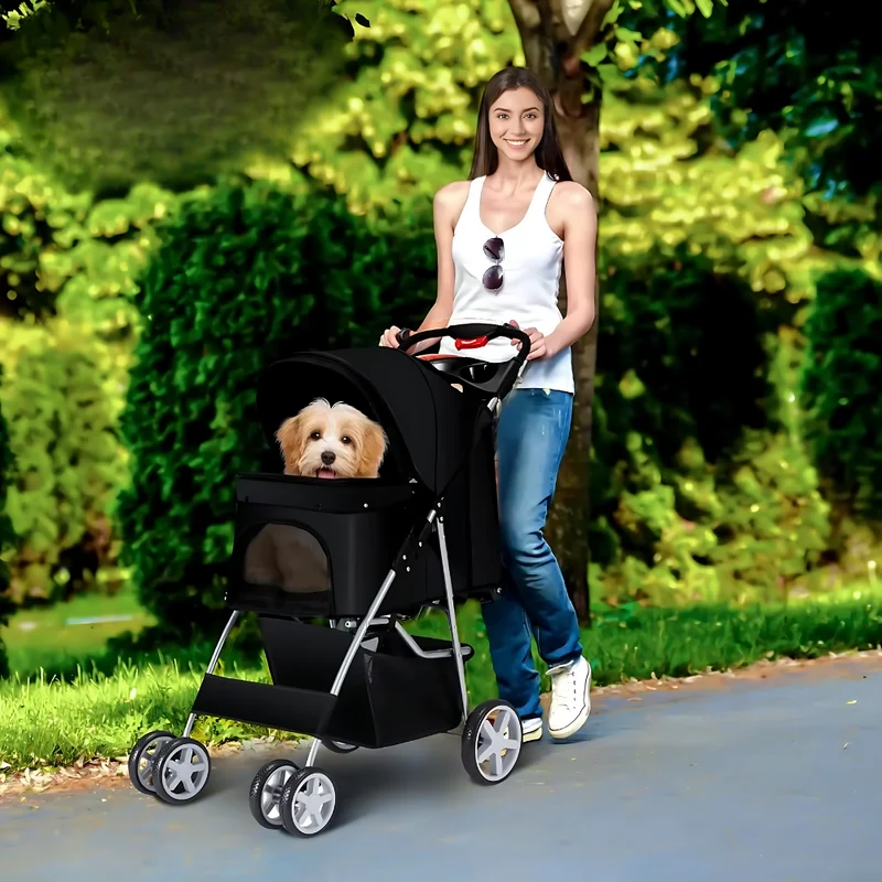 Hundewagen abnehmbares Haustier™ | Sicherer Komfort für unterwegs