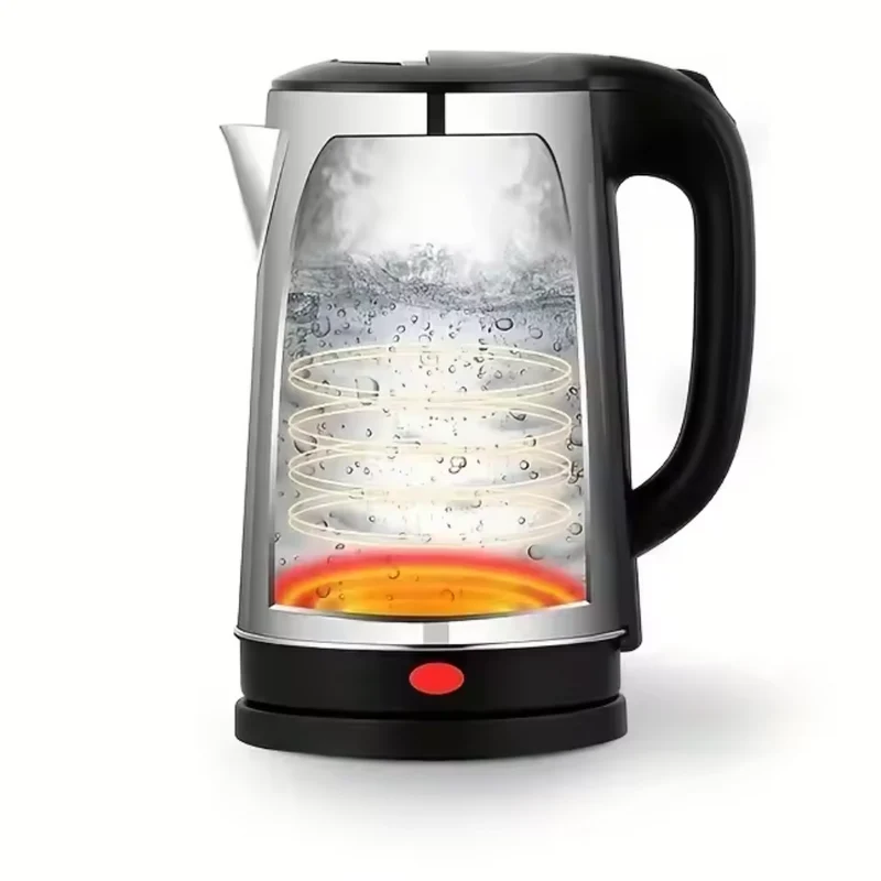 Wasserkocher aus Edelstahl™ | Schnellkochender Edelstahl-Wasserkocher für Genießer