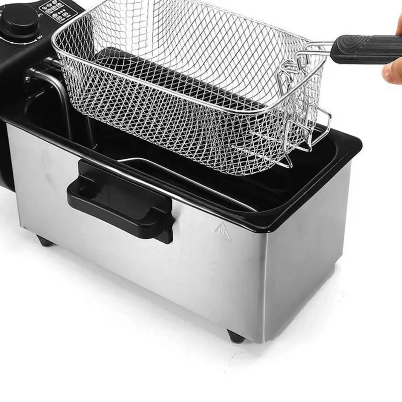 Elektrische Fritteuse mit Frittiernetz™ | Knusprig-frittierter Genuss für Zuhause