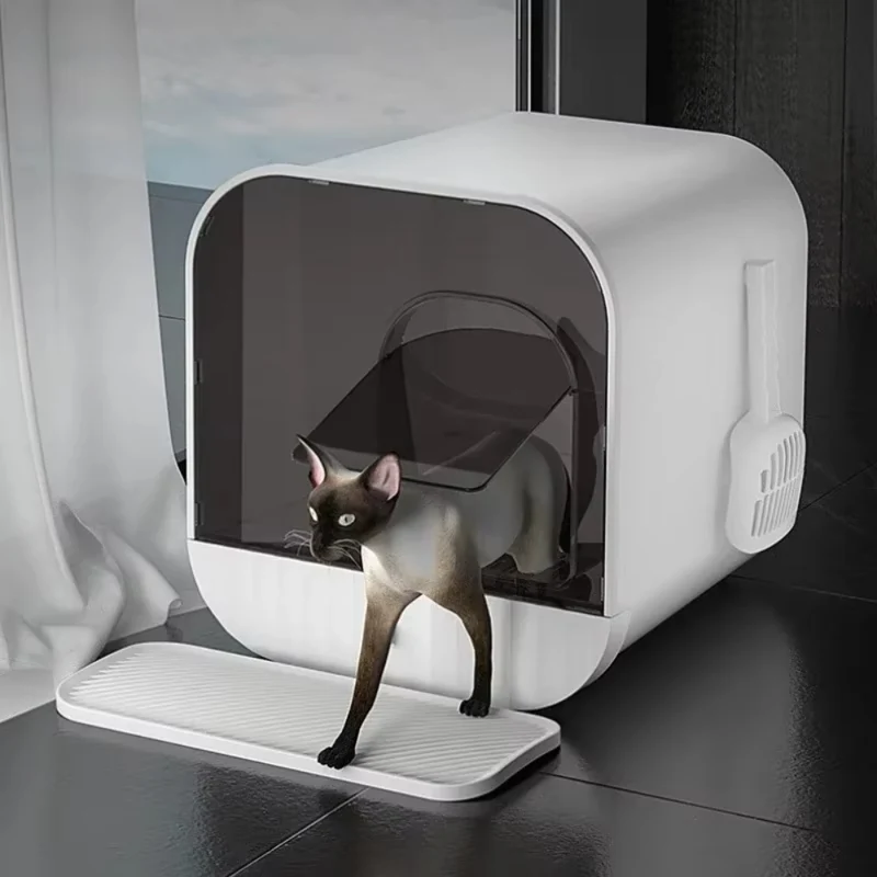 Katzentoilette Luxus-Design™ | Luxuriöses Zuhause für Katzen