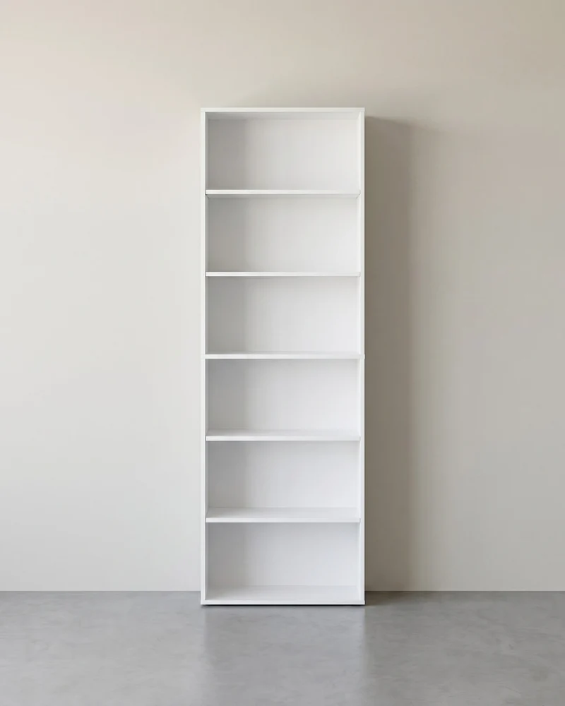 Modernes offenes Bücherregal – Geräumiges, freistehendes Aufbewahrungsregal mit verstellbaren Regalböden und minimalistischem Design