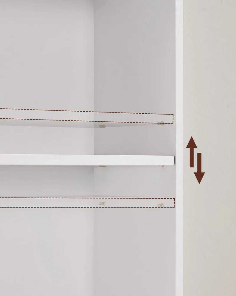Modernes offenes Bücherregal – Geräumiges, freistehendes Aufbewahrungsregal mit verstellbaren Regalböden und minimalistischem Design