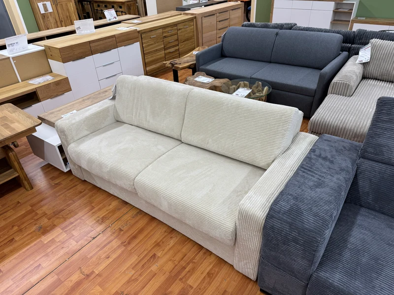 Schlafsofa Sofa Couch +Bett +Kissen +verschiedene Varianten