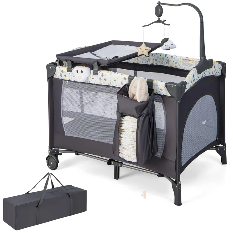Babybett Multifunktional Einfach Faltbar™ | Sicheres Nest für unterwegs