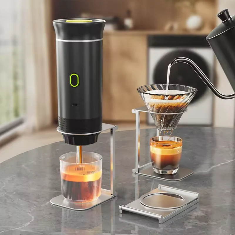Tragbare elektrische Kaffeemaschine™ | Mobiler Genuss für Kaffeeliebhaber