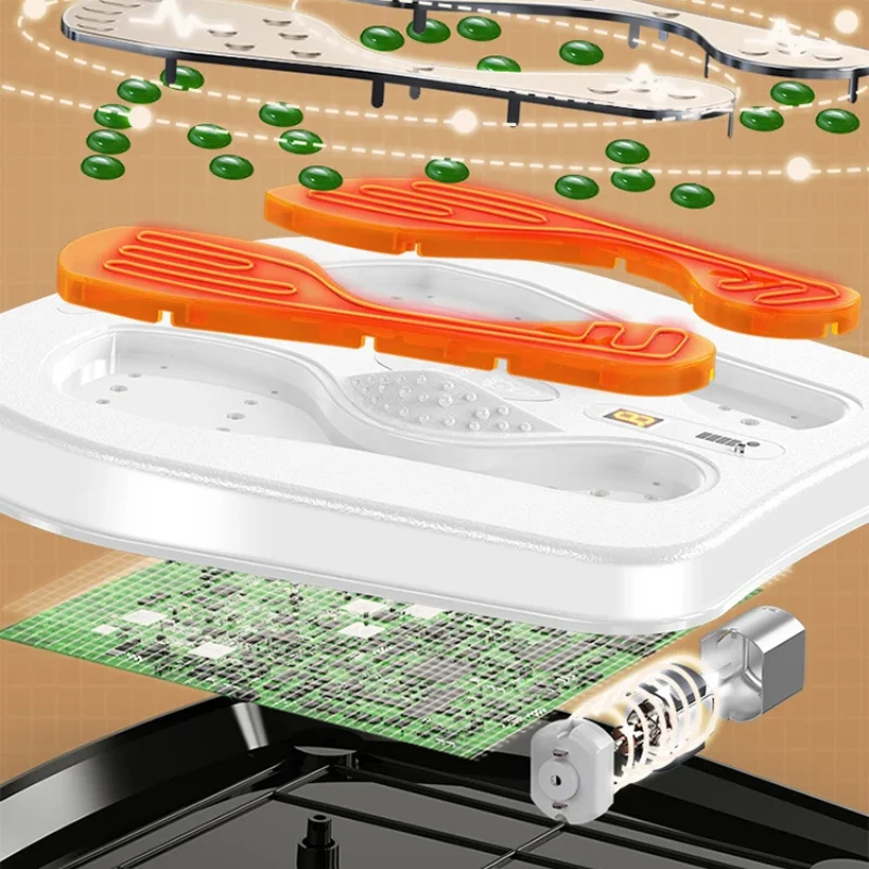 Vibration foot and leg trainer with heat™ | Belebende Fuß- und Beinmassage