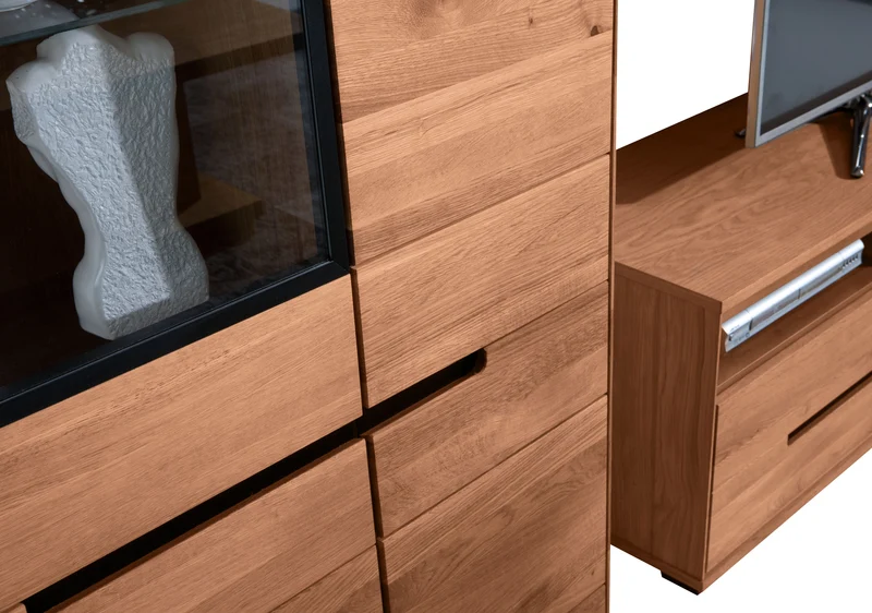 Kommode Schrank -> Soft-close -> Front Massivholz