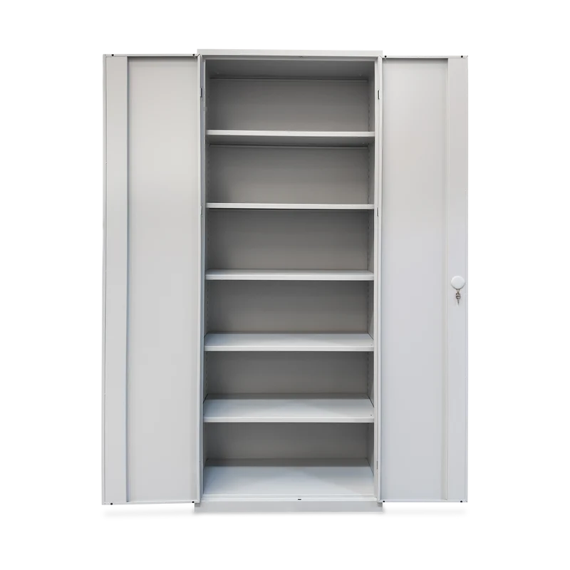 Aktenschrank aus Stahl – 920 x 420 (6 OH) – Korpus in Lichtgrau