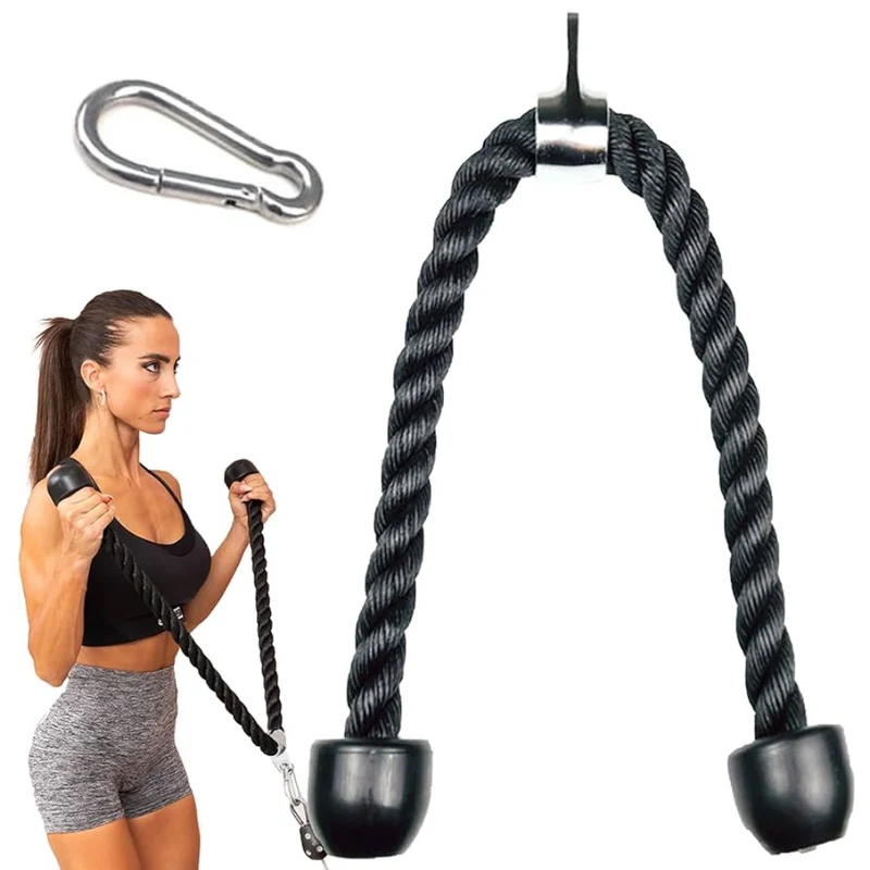 Trizepsseil für Fitnessgeräte™ | Starkes Training, echtes Gefühl