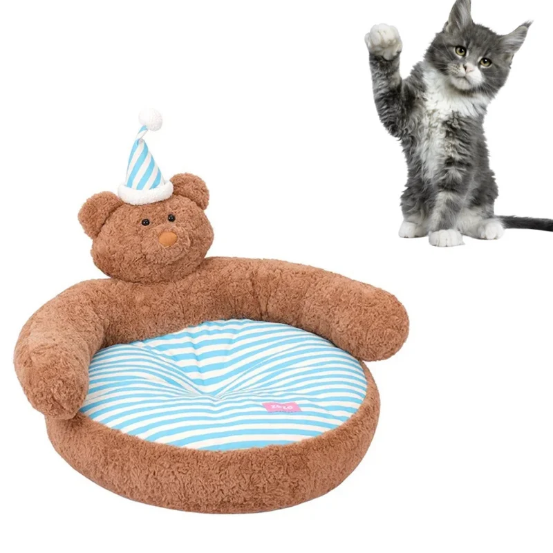 Bären-Hundehaus und Katzenhaus ™ | Kuscheliges Wohlfühlbett für Lieblinge
