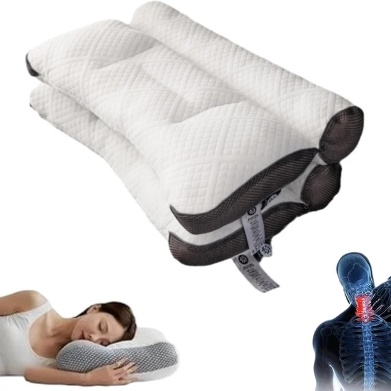 Orthopädisches Memory-Kissen aus Baumwolle ™ |Erholsamer Schlafkomfort für Dich