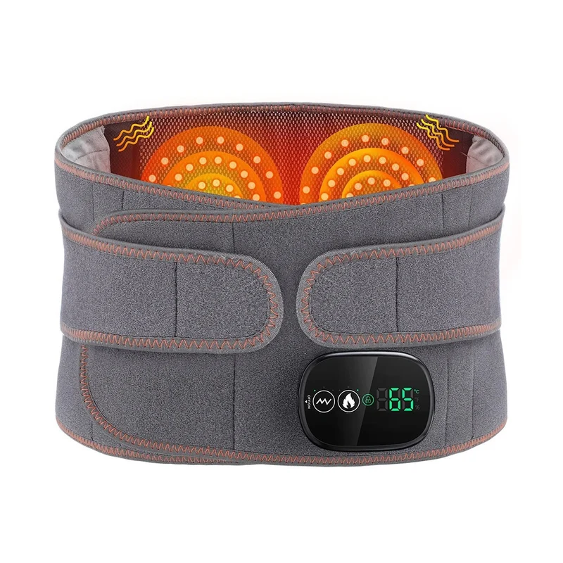 Heiz-Vibrations-Massagegürtel ™ |Wärmender Rückenmassagegürtel für Entspannung