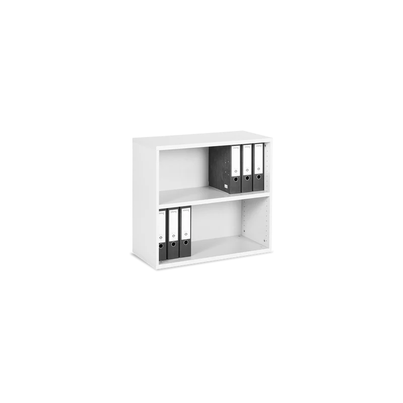 Aktenschrank aus Holz – 800 x 393 x 740 mm (2 OH) – Weiß