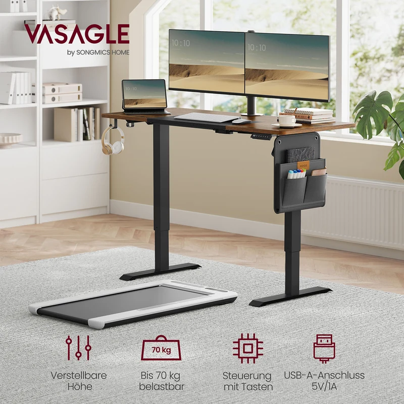 Elektrisch verstellbarer Schreibtisch - Stehpult - Ergonomischer Arbeitsplatz