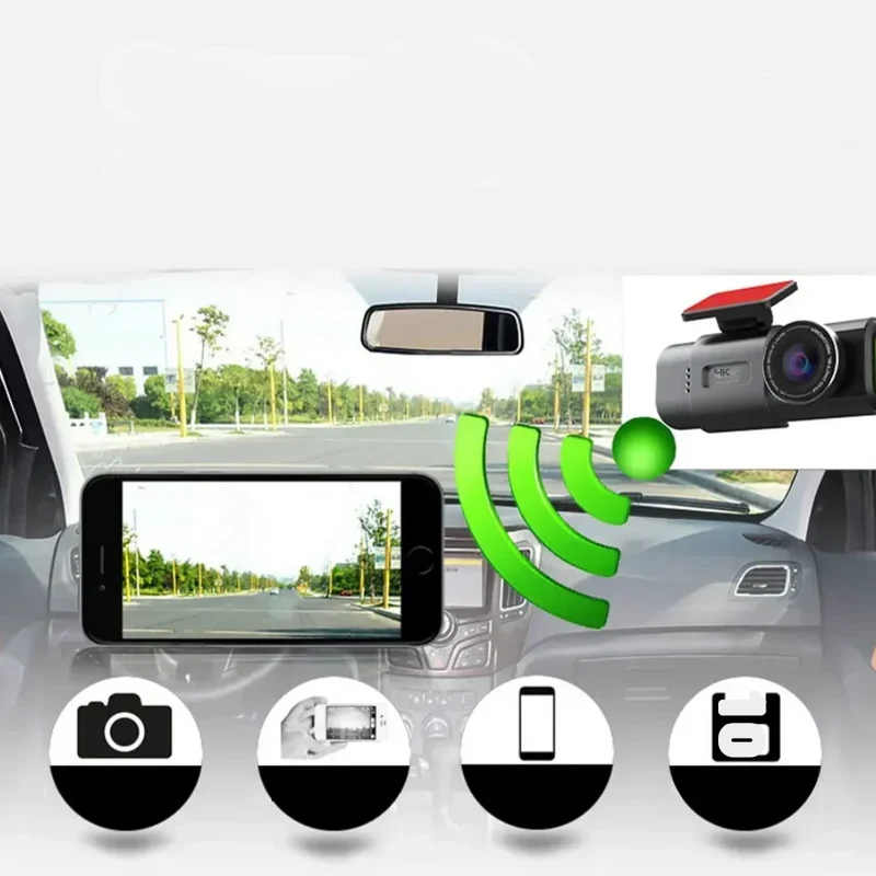 Autokamera mit Dual-Objektiv und 4K-UHD-Aufnahme™ | Rundumschutz für jede Autofahrt
