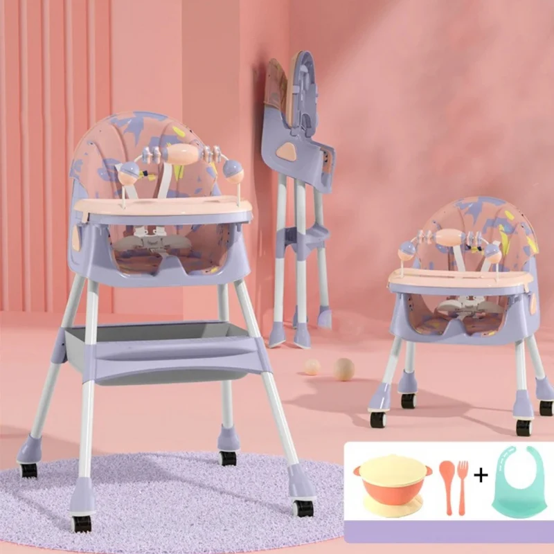 Klappbarer Esszimmerstuhl für Kinder™ | Vielseitiger Hochstuhl für Familienliebe