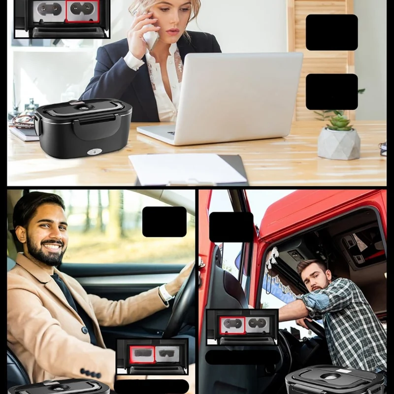 Elektrische Heizung Lunchbox Auto™ | Warme Mahlzeiten, wo Sie wollen