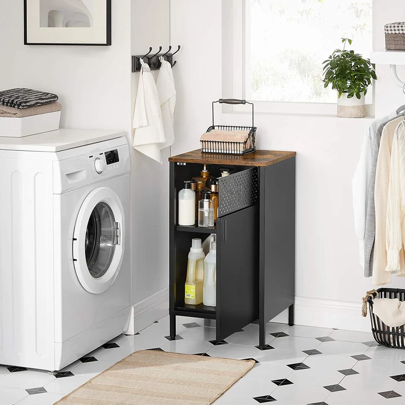 Aufbewahrungsschrank Industriedesign – kompakter Schrank – stilvoll und funktional