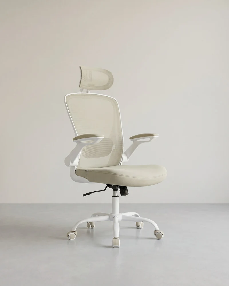 Ergonomischer Bürostuhl mit Kopfstütze – Komfort und Unterstützung