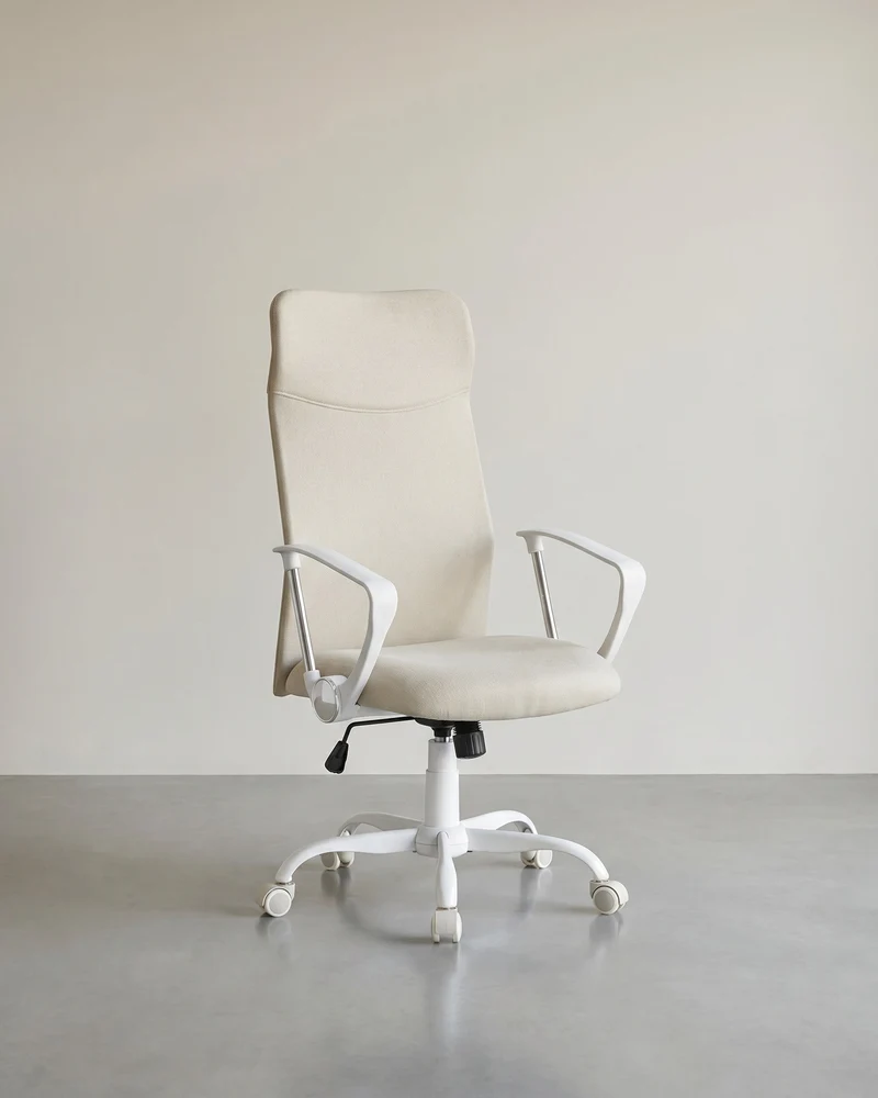 Ergonomischer Bürostuhl – bequeme Stoffpolsterung – verstellbar