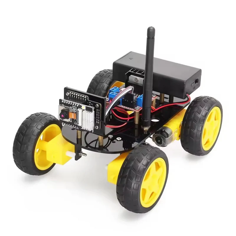 Intelligentes Roboterauto mit Allradantrieb™ | Interaktives Lern-Roboterauto mit Kamera