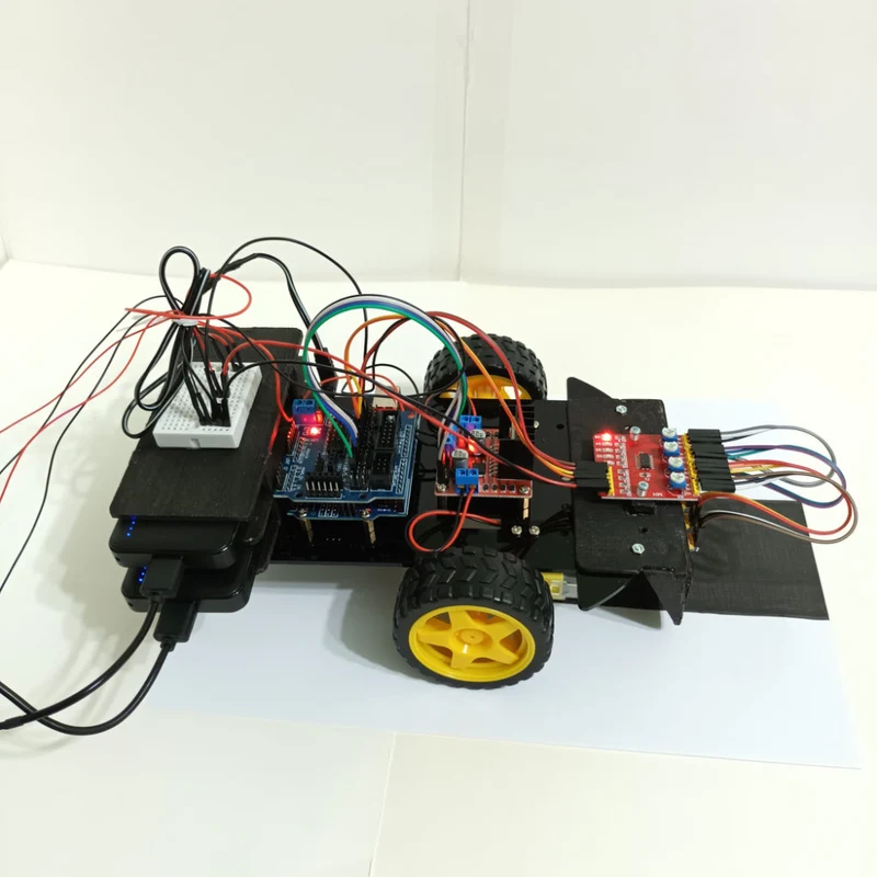 Intelligentes Roboterauto mit Allradantrieb™ | Interaktives Lern-Roboterauto mit Kamera