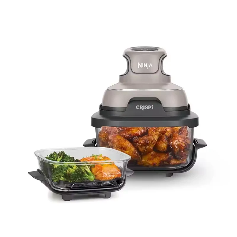 Crispi Air Fryer Mikrowellen-Gefrierschrank™ | Vielseitige Glasbehälter für gesundes Kochen