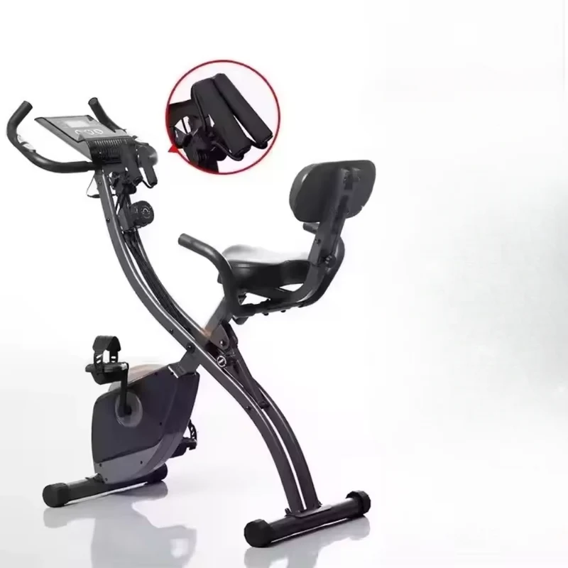 Ein zusammenklappbares Spinning-Bike aus Kristall™ | Platzsparendes Fitnessbike für Zuhause