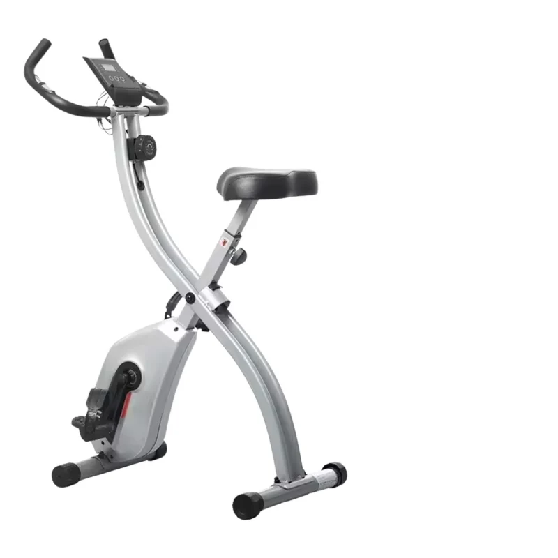 Ein zusammenklappbares Spinning-Bike aus Kristall™ | Platzsparendes Fitnessbike für Zuhause