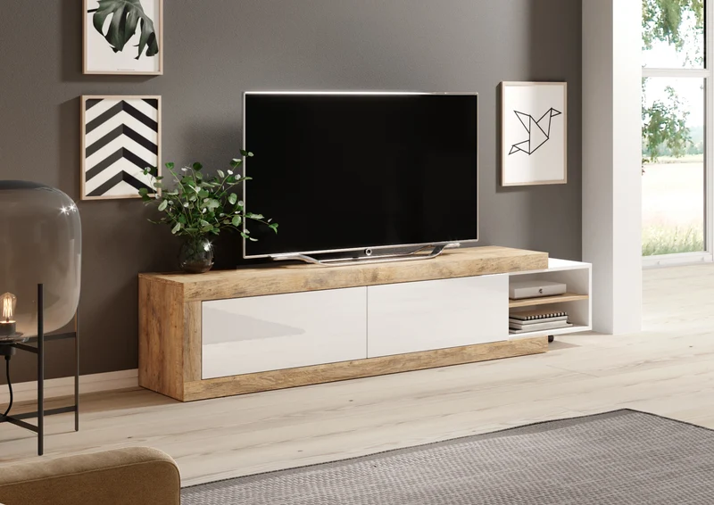 Hochkommode + Soft Close + Einlegebodenkante + Neu auf Lager