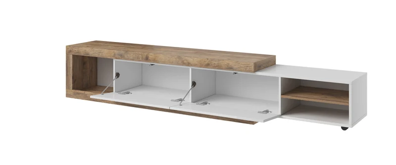 Tv-Unterschrank + Soft Close + Ausziehfunktion