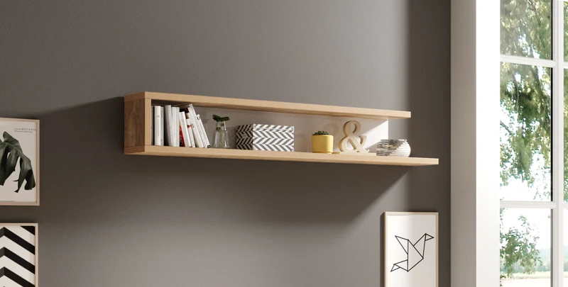 Vitrine + Soft Close +Neu auf Lager Verfügbar + Einlegebodenkante