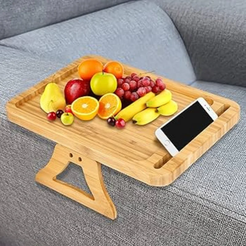 Sofa-Clip-Tisch™ | Komfortabler Sofatisch mit Handyhalter