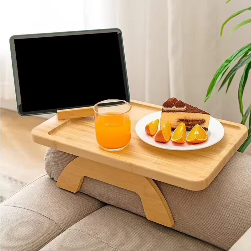Sofa-Clip-Tisch™ | Komfortabler Sofatisch mit Handyhalter