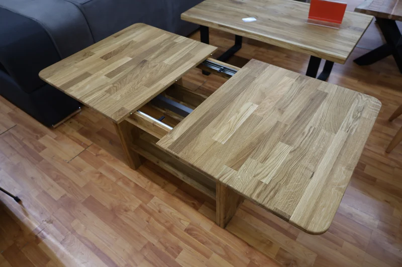 Couchtisch Tisch + Massivholz Eiche + ECHT HOLZ