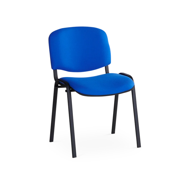 Besucherstuhl – Gestell in Schwarz (Verschiedene Polster)