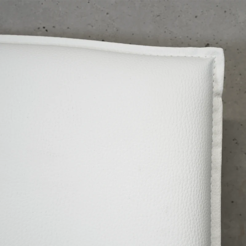 Design-Freischwinger Stuhl mit Armlehnen – Leder