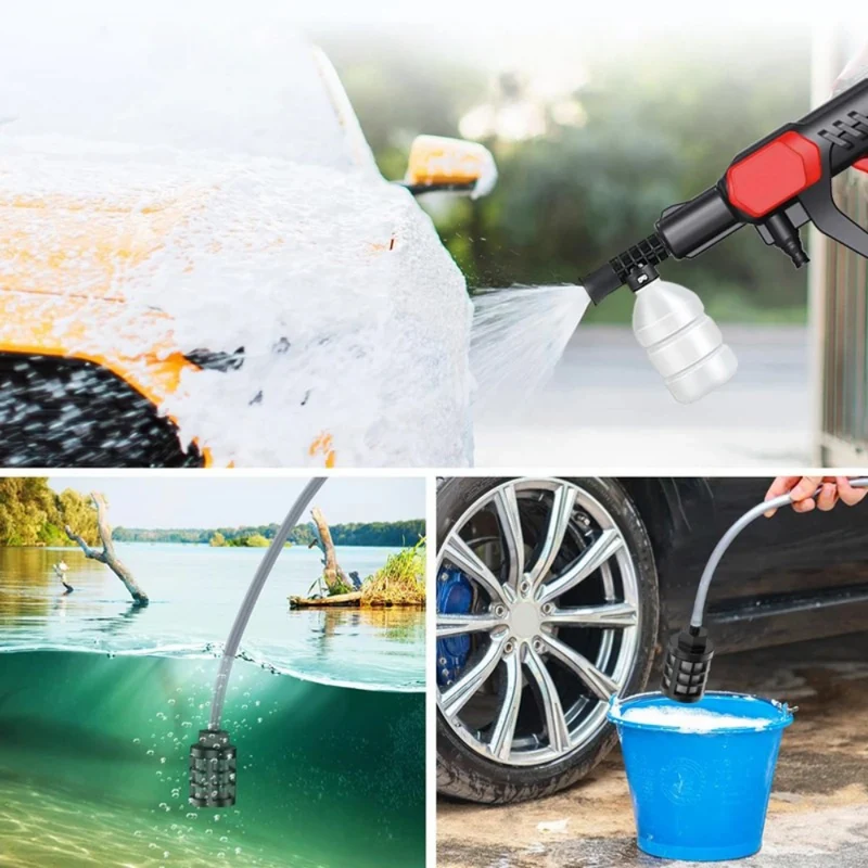 Hochdruckreiniger Auto Wasserpistole™ | Mobiler Hochdruckreiniger mit Power