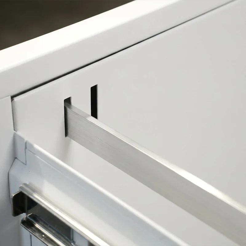 Stahl-Hängeregisterschrank (4 Schübe) – Doppelbahnig in Signalweiß