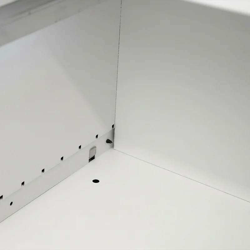 Stahl-Hängeregisterschrank (4 Schübe) – Doppelbahnig in Signalweiß