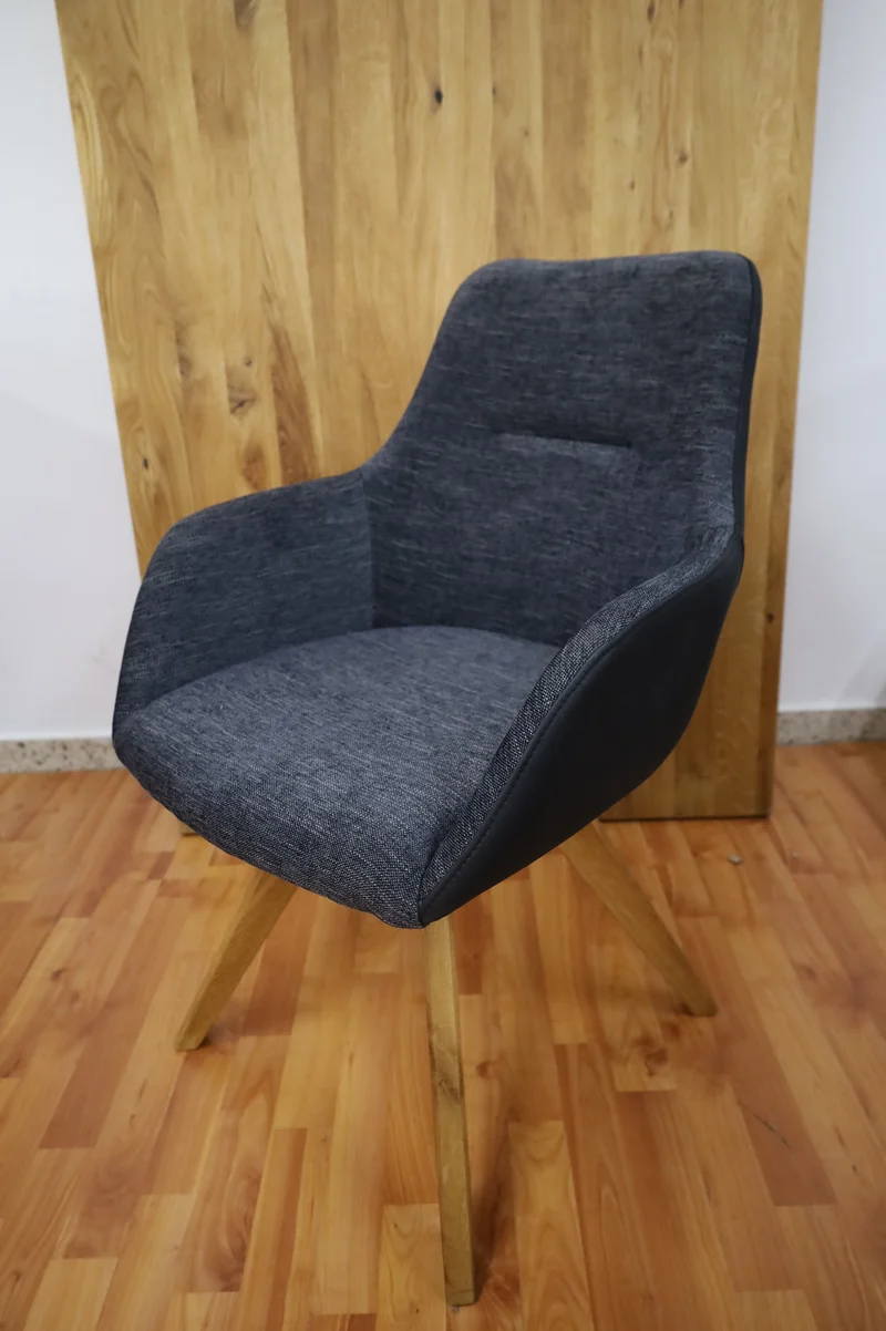 Armlehnenstuhl Stuhl +Drehbar +Massivholz +7 Farben NEU auf Lager