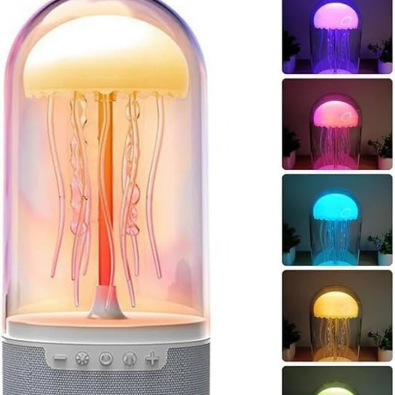 Quallen-Atmosphärenlampe, Bluetooth-Lautsprecher™ | Magische Klang- und Lichtoase