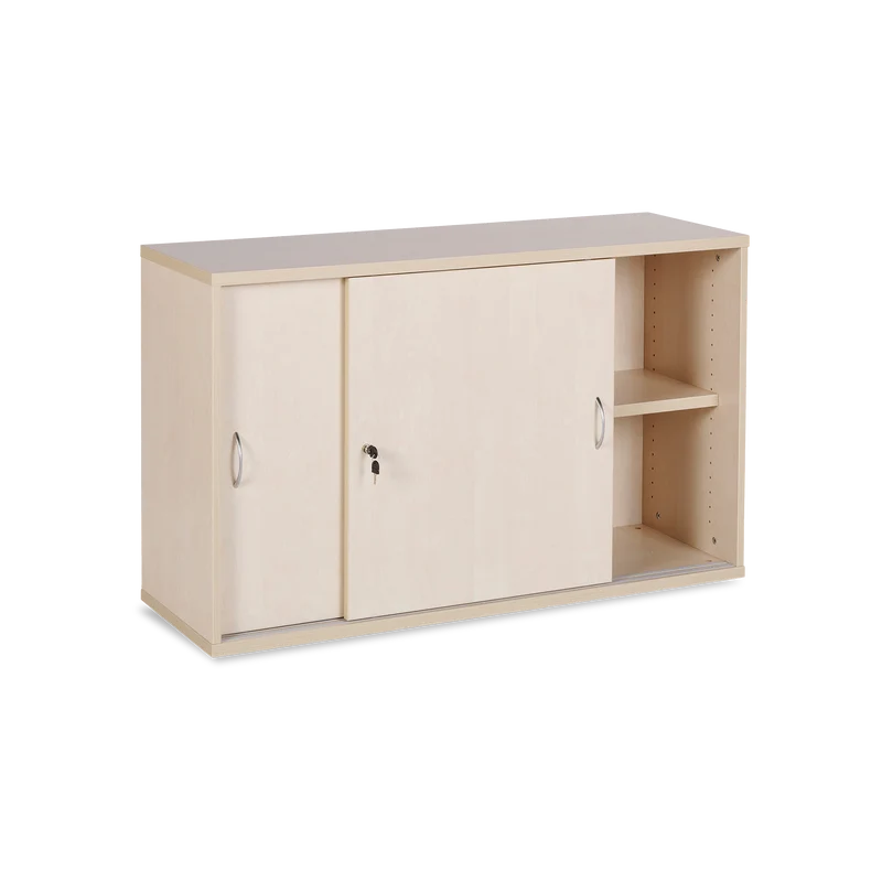 Schiebetürenschrank aus Holz – 2 OH – Ahorn