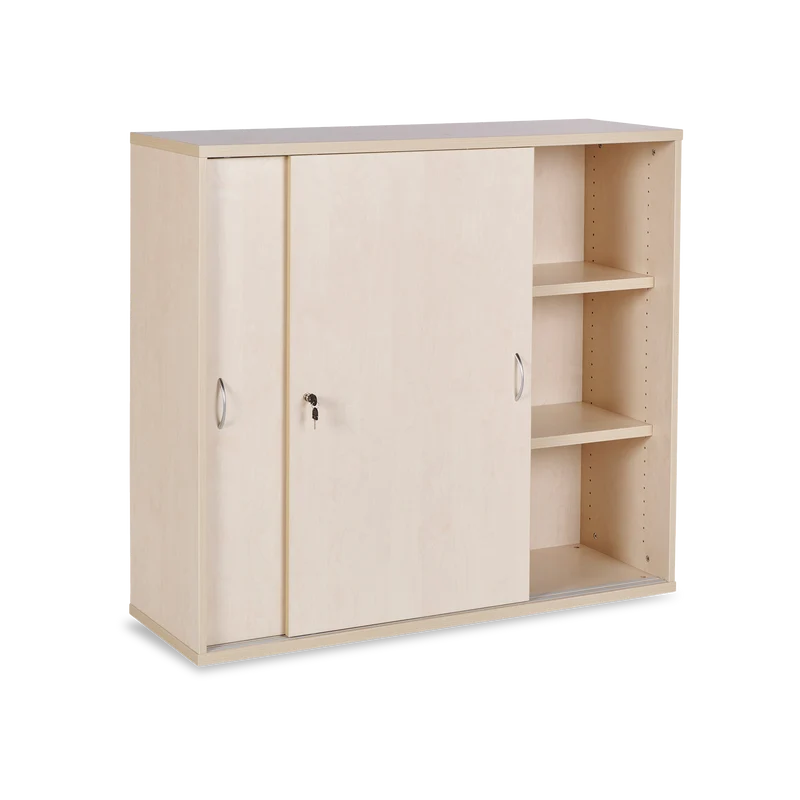 Schiebetürenschrank aus Holz – 3 OH – Ahorn