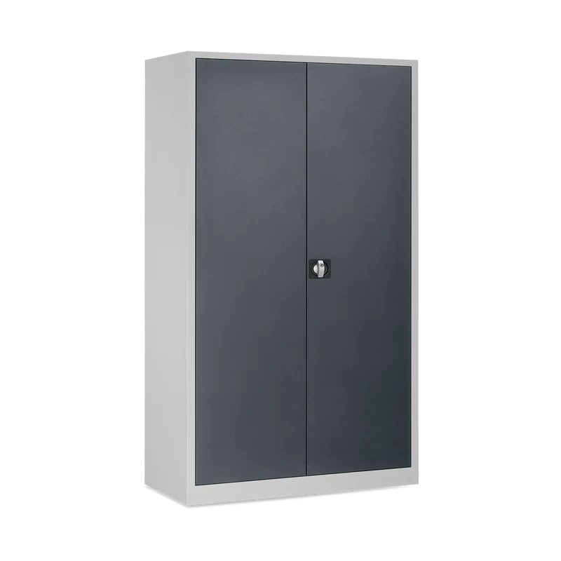 Aktenschrank aus Stahl – 1200 x 420 (5 OH) – Korpus in Lichtgrau