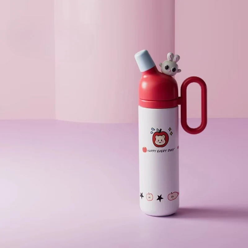 Cartoon-Puppe Thermoskanne™ | Niedliche, praktische Kinder-Thermosflasche